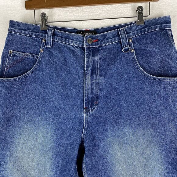 Vintage Y2K No Boundaries Jeans Mens 40x30 (actual‎ 38x31) Baggy Skater - Picture 3 of 16